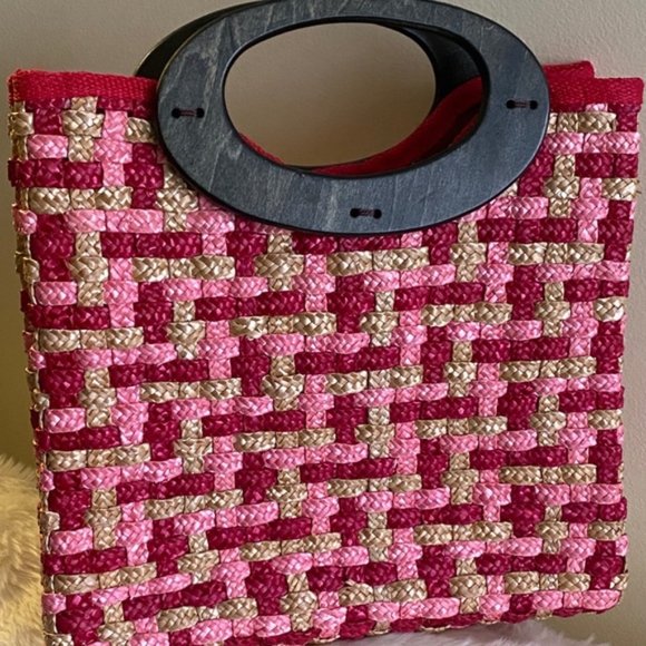 New!! 🌺 Wheat Straw Handbag 🌺 - Picture 5 of 7